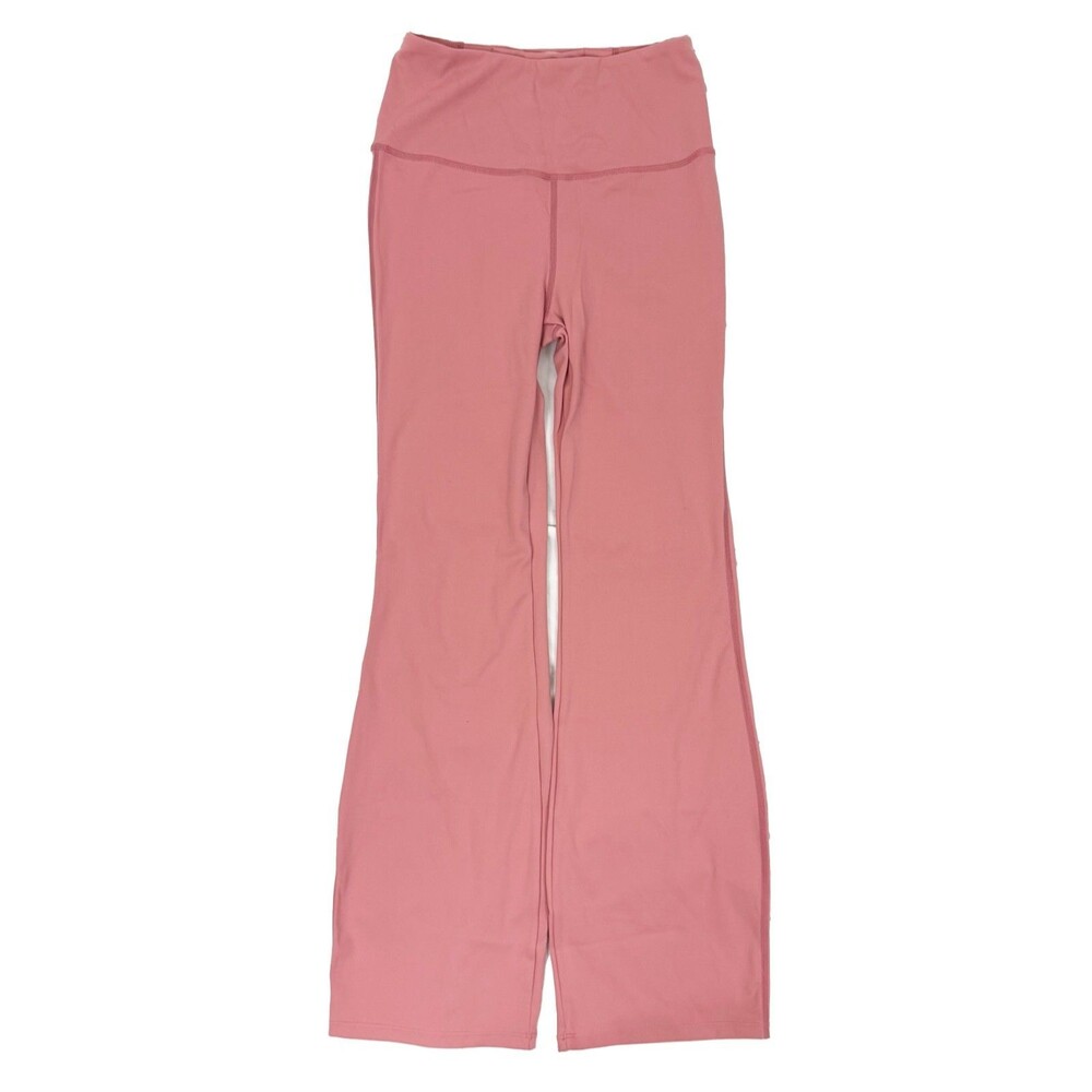 HALARA High Waist Yoga Bootcut Flare Legging XS Petite Pink Back Pocket NWT B85 - Picture 2 of 6